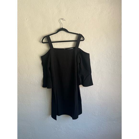 After Market Woman Black Daniel Off The Shoulder Dress, Size Large - Picture 1 of 7